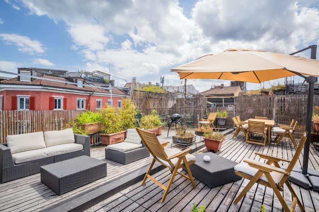 In Mit Dachterrasse // Langstrasse अपार्टमेंट *